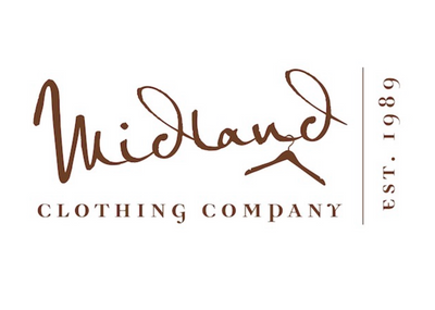 Midland Clothing Company logo est. 1989